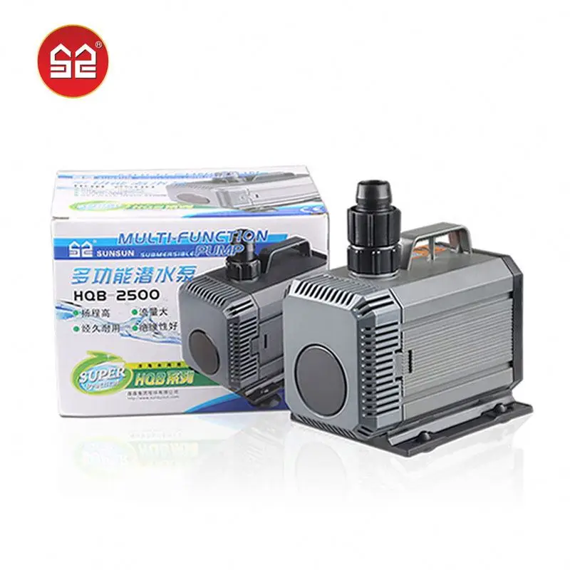 SUNSUN OEM HQB 2000-5500 Big Flow Submersible Solar Pump System Water Pump for Agriculture Irrigation