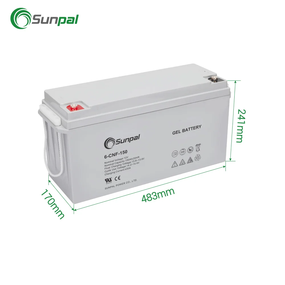 
Nicd 150Ah Battery Maintenance Free Deep Cycle 12V 150Ah Agm Battery For UPS 