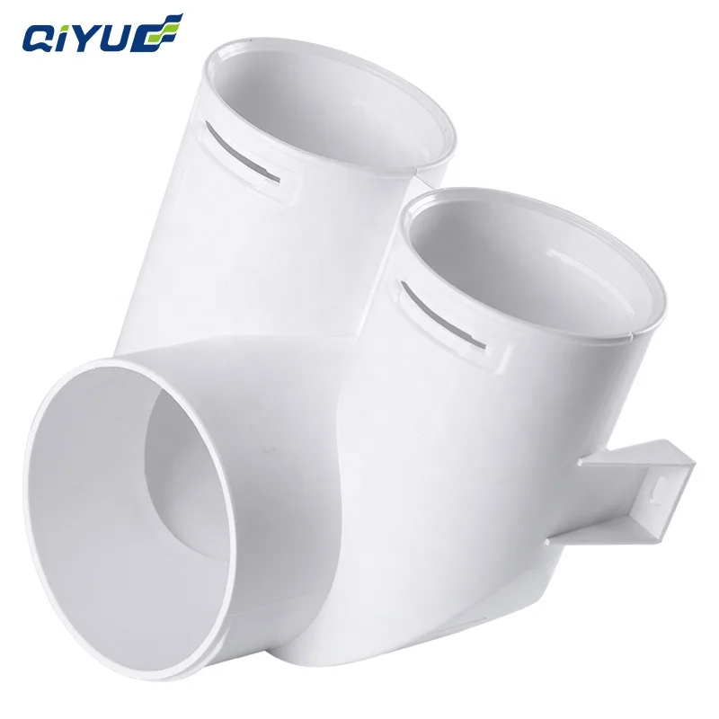 Top Quality HVAC Accessories PE Pipe Connector Pipe Tee