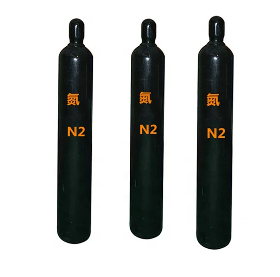 40L cartridge cylinder gas  for filling N2 nitrogen gas