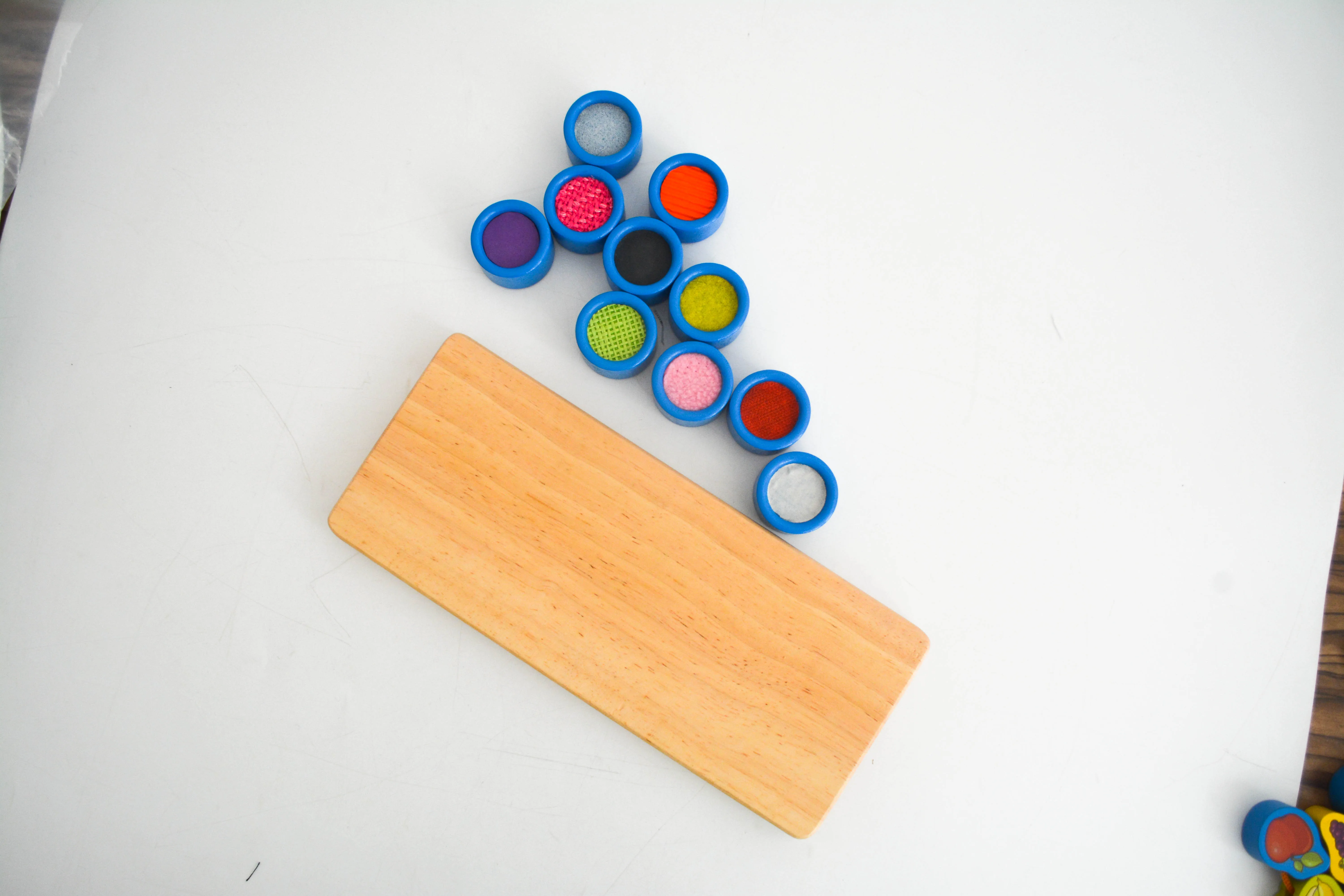 montessori sensory training of touch toys educational training equipment