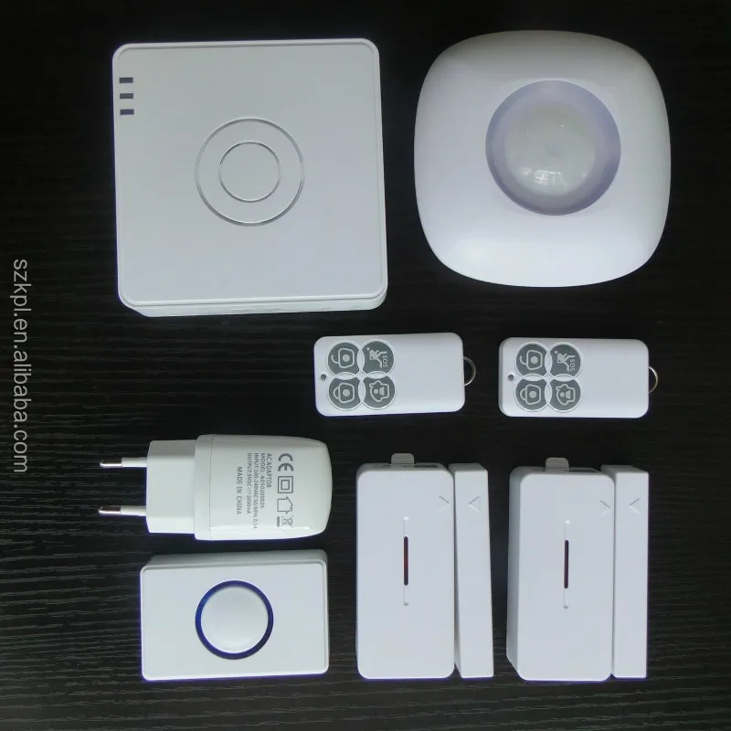 
Smart home integrated sms gsm wireless security alarms control system kit 