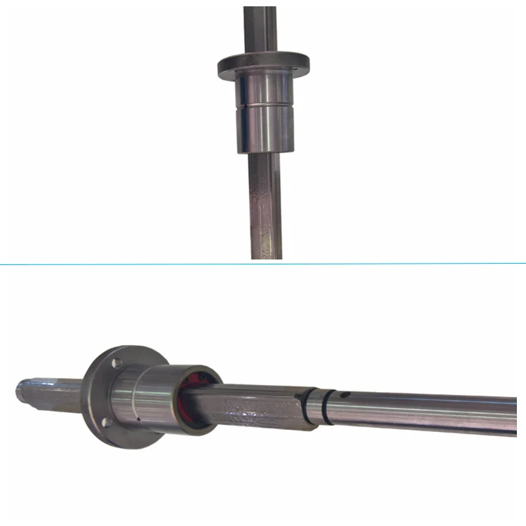 Nanjing Yigong Spline 25mm Square Ball Splines GJH25 Original China Solid Linear Guideways CNC Machine Ball Guide 1 Set Provided