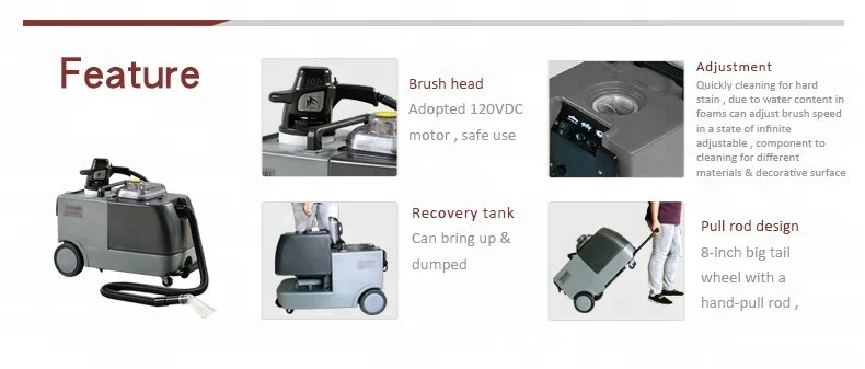 GMS-3 New Design Professional Dry Foam Sofa & Upholstery Cleaning Machine