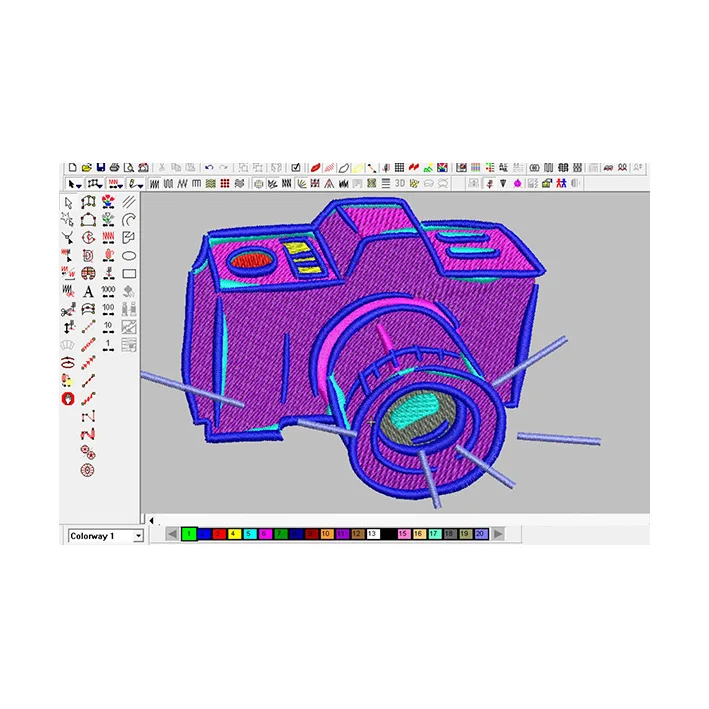 
Fast High-quality Baby Garments Butterfly Design Custom Badge Bead Embroidery Designs For Garment 