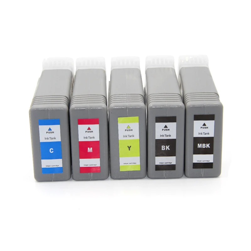 Supercolor quality compatible for canon printer cartridges IPF 500 510 PFI 102 ink cartridge from supercolor printer consumable