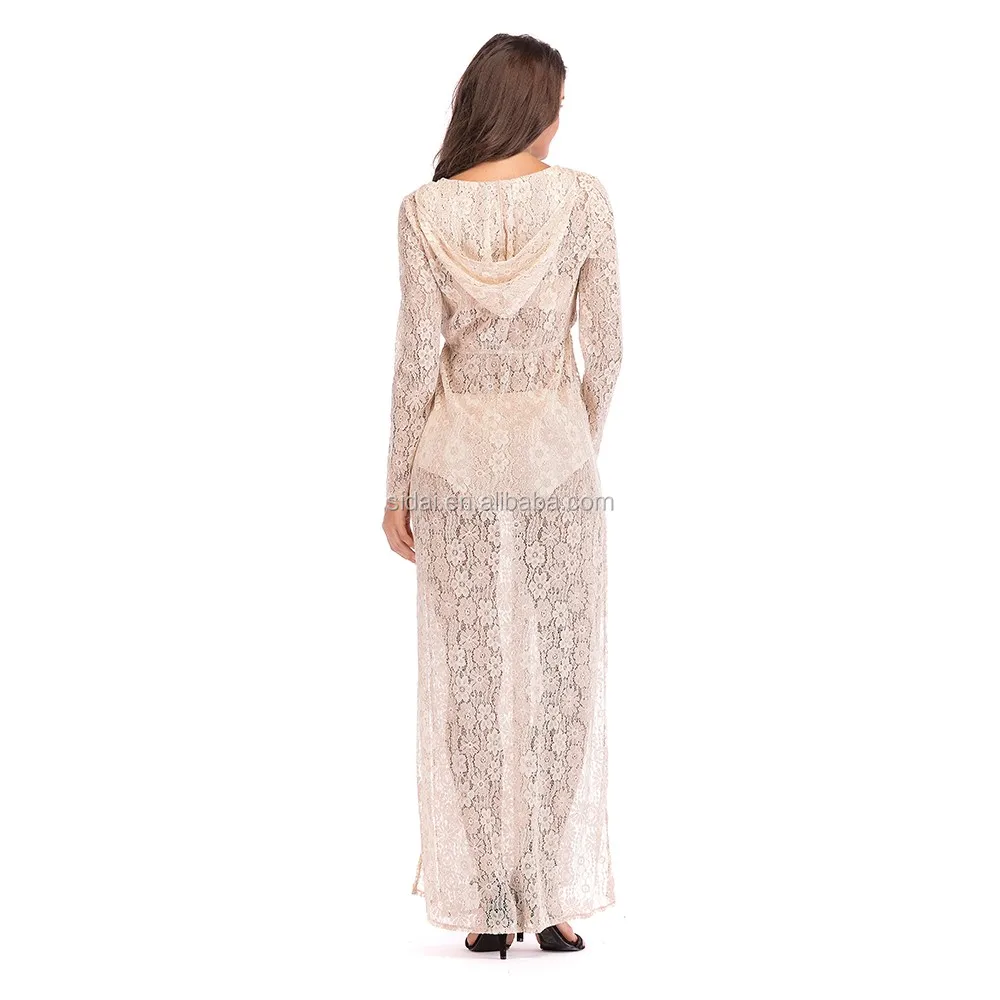 women clothes casual sexy maxi boho rap summer transparent sunproof elegant embroidery beach dress