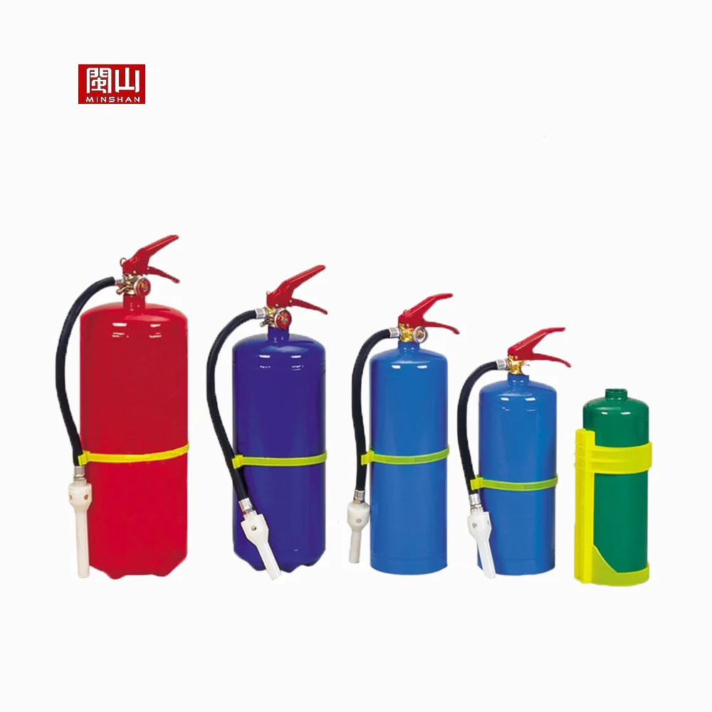 Empty Water Mist Fire Extinguisher Pictures Light Water 130-180mm 1/1.2/1.5 Mm 3L/4L/6L/9L/ MS-FE-05 Minshan CN;FUJ