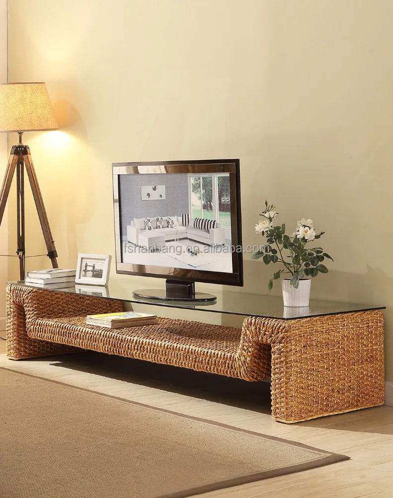 Новый стиль ТВ-стенд из ротанга мебель для