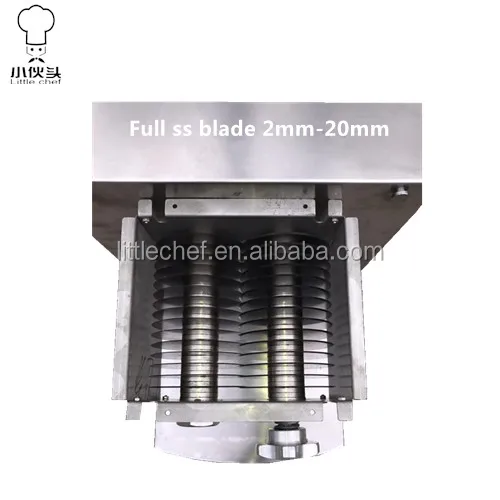 Restaurant desktop fresh meat slicer meat cutting machine