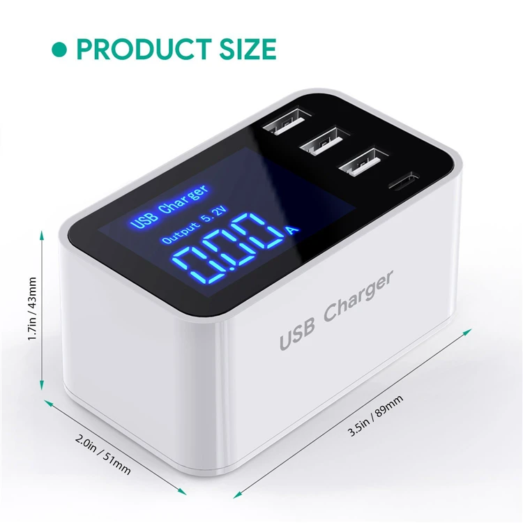 Universal multi port charger charging USB dock