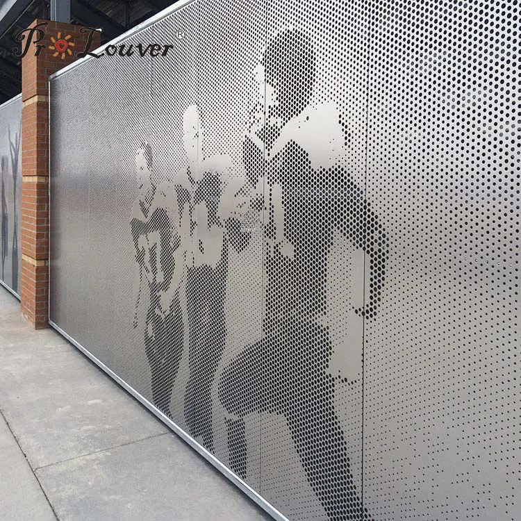 Picture Customized Aluminum Perforated Sheet Panel for Facade
