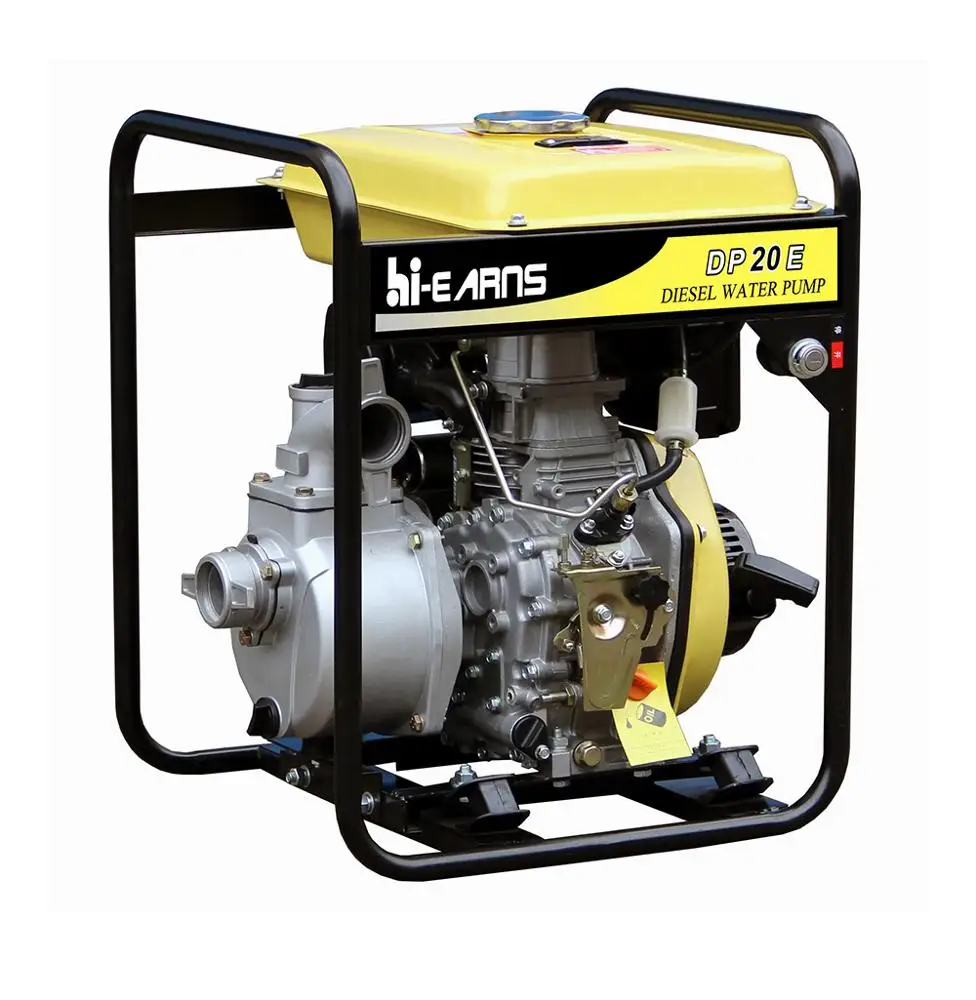 
Recoil start 2 inch farm use diesel engine irrigation 5hp water pump with big fuel tank 