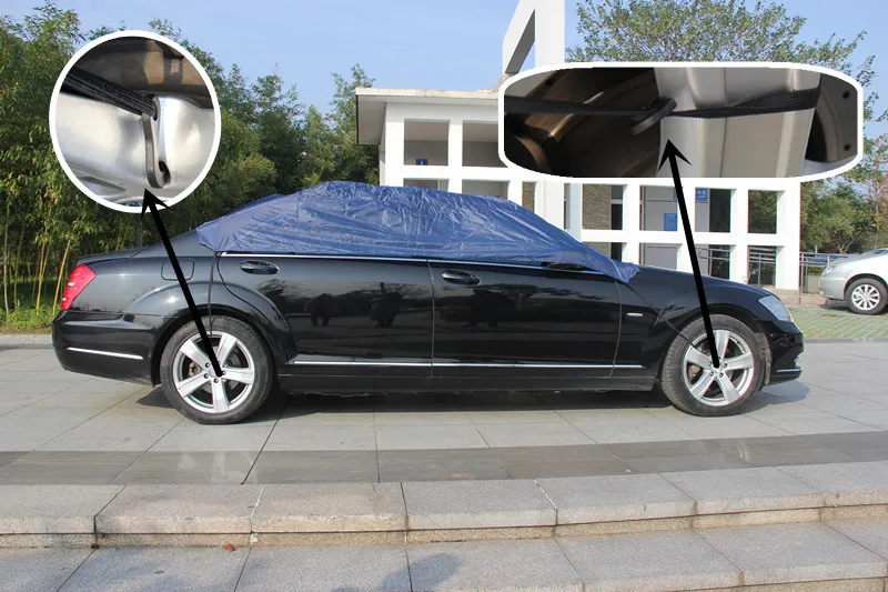 Direct Manufacturer Waterproof Car Half Cover