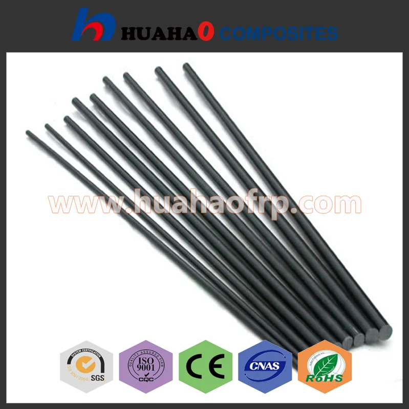 Высокая прочность устойчивость к коррозии - прочный профессиональный производитель пултрузионные углепластика твердый стержень