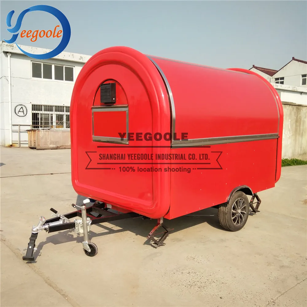Mobile food trailer/caravan trailer for sale/food concession trailer for sale CE