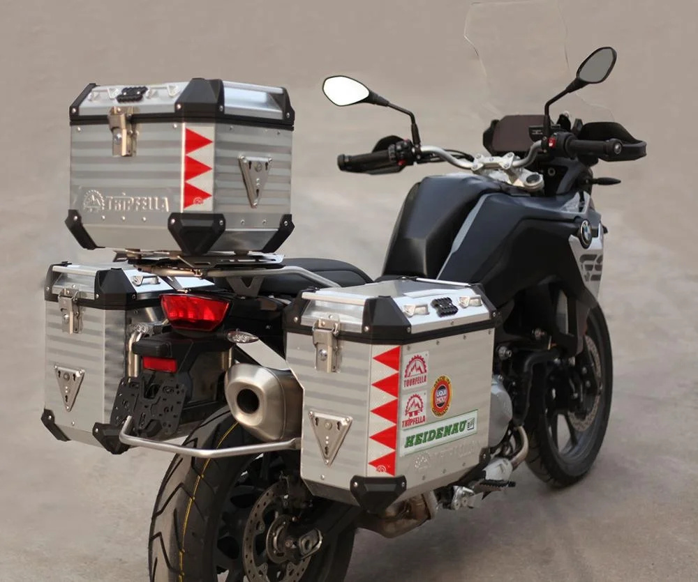 Tripfella - 40L Top case, Aluminium Motorcycle box,top box