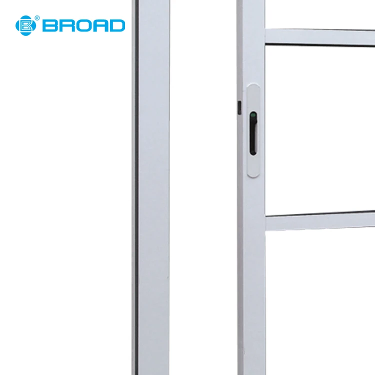 
Commercial balcony sliding glass reception windows with grill 