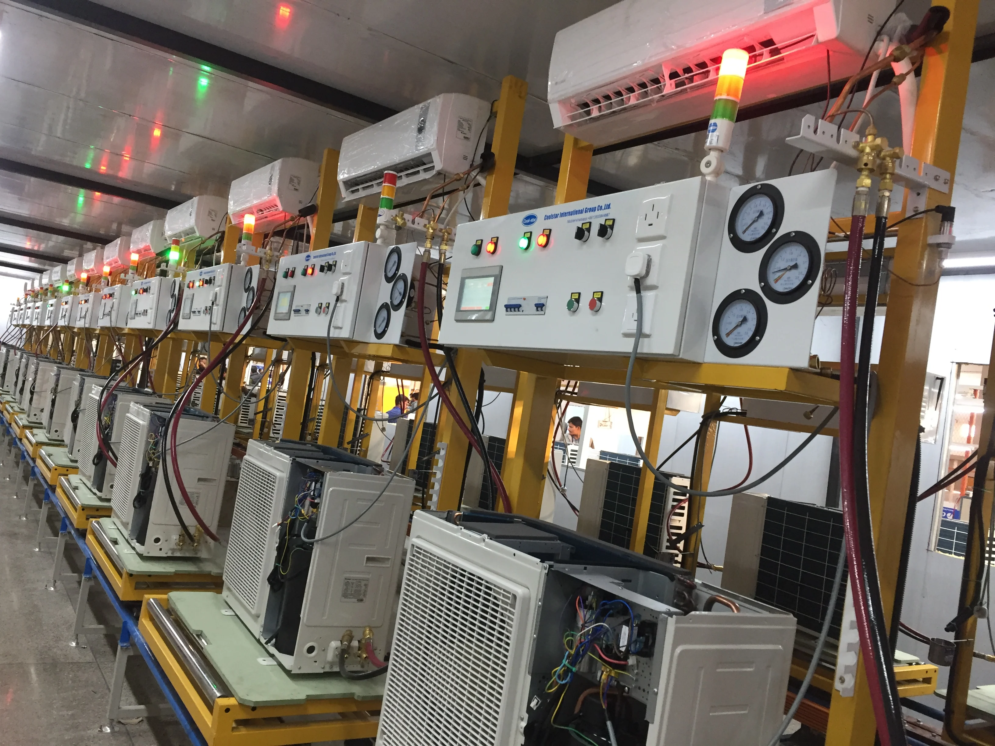
Air conditioner Assembly line 