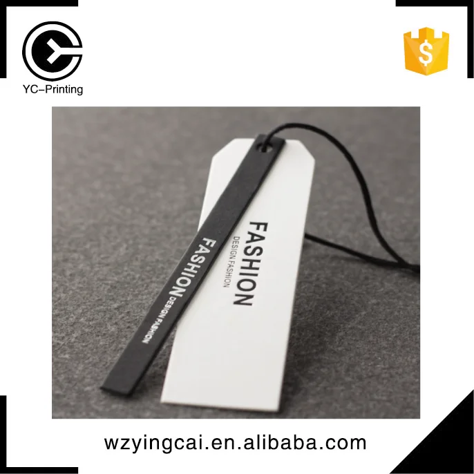 
State logo china price lables polo CMYK clothing price hand tag 