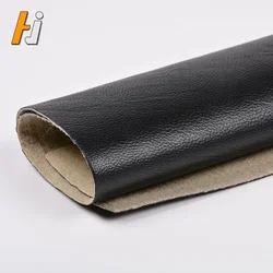 The manufacturer supplies 2mm recycled clean 60% PU 40% rayon synthetic leather fabric for shoes chair furniture