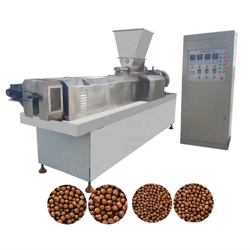 Good quality china Pet dog cat fox Fish food  making machine for Africa farm
