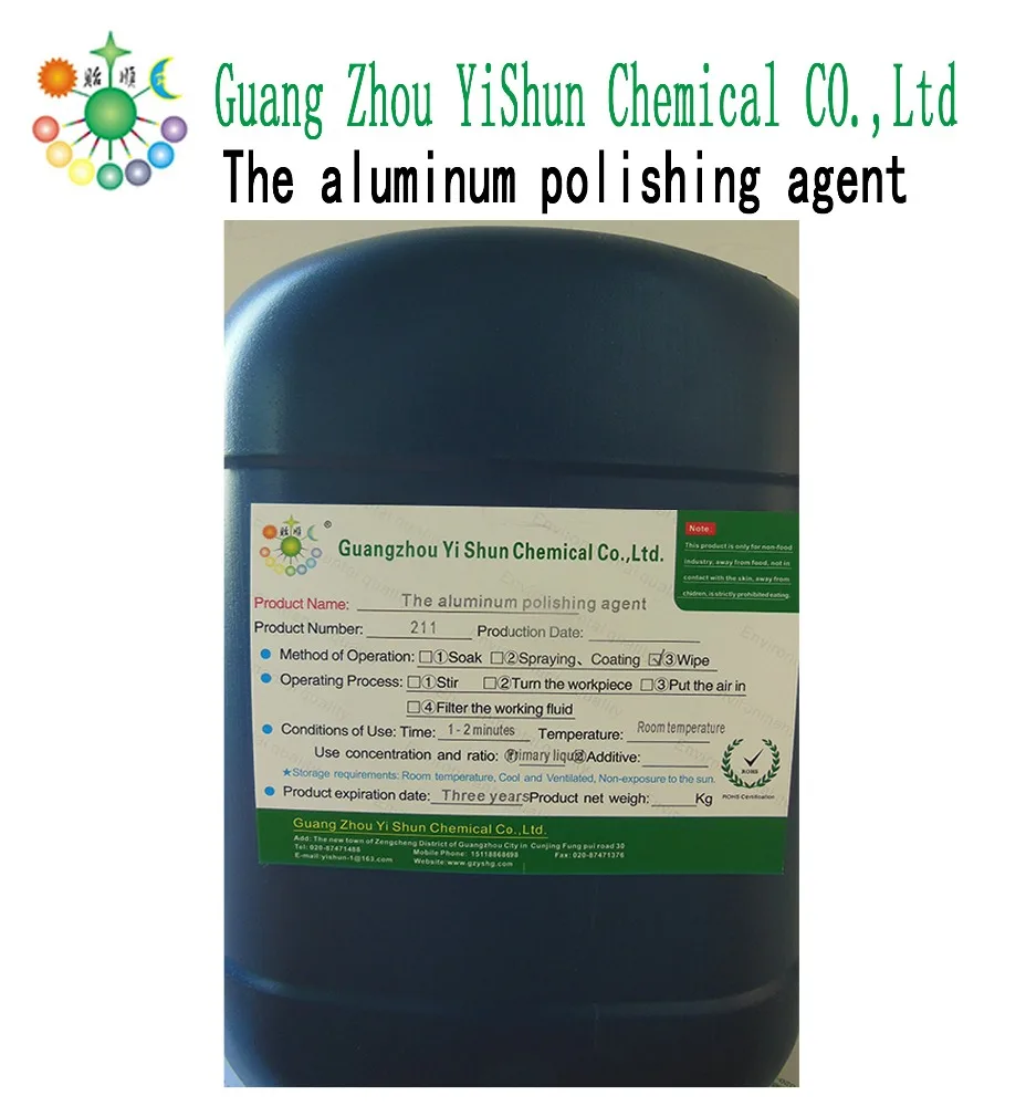 Environmental protection type oil and stain remover for aluminum