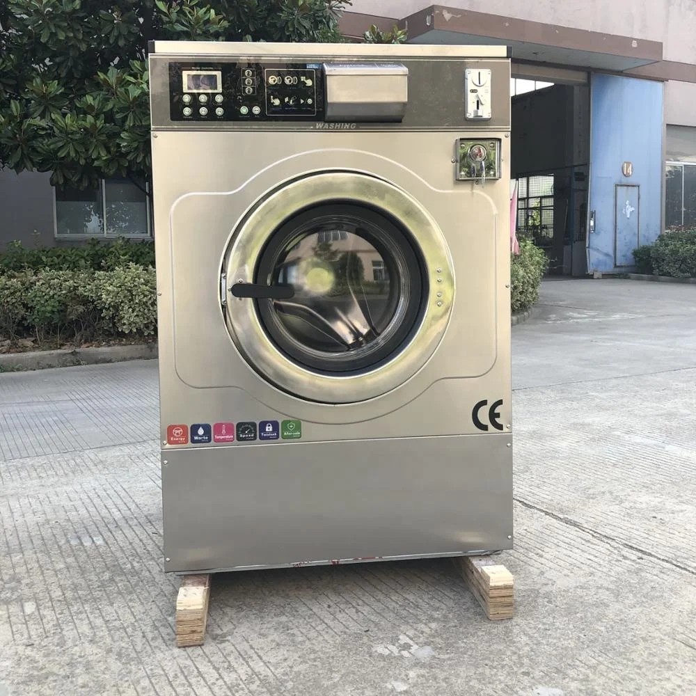 
15kg Full automatic coin operated washer extractor 