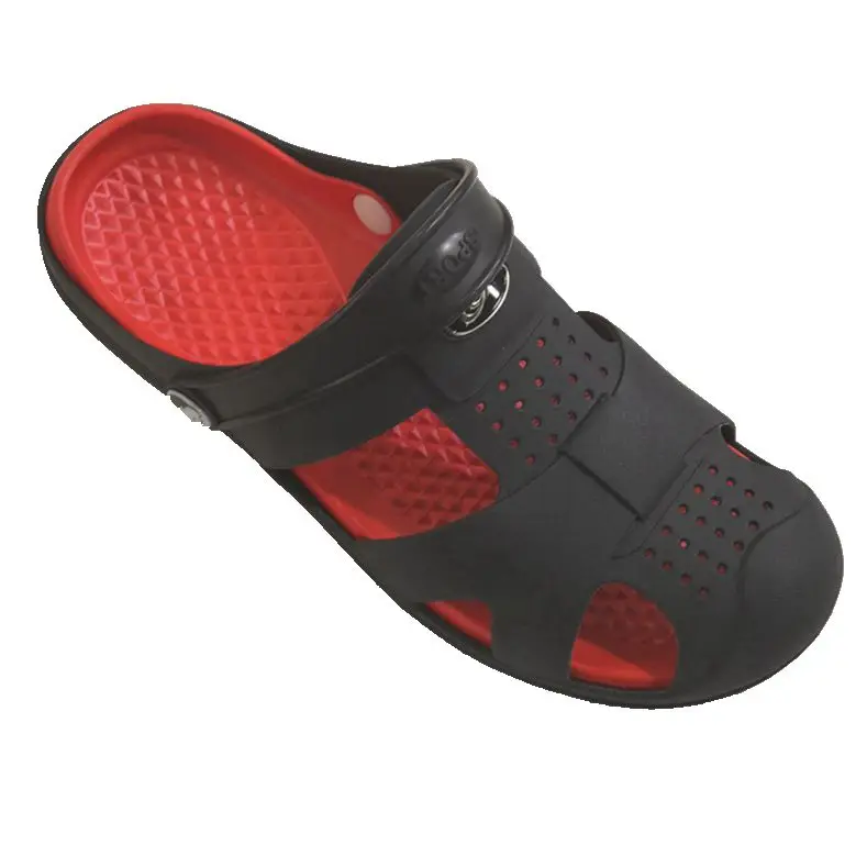 Custom Jelly Shoes Men sandal with protective toe Chinelo Sandal Karet Shoes Clogs Foam Clogs Sandale Plastique