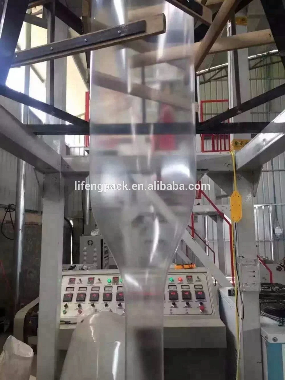 
LIFENG SJ-YT2600 Biodegradable HDPE LDPE PE Plastic Film Blowing Printing Connect Line Making Machine Price 