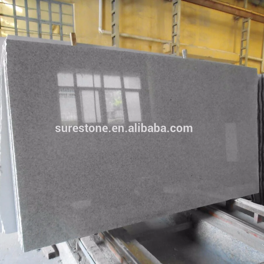 Big sheet g603 granite stone slab paint price for building floor wall