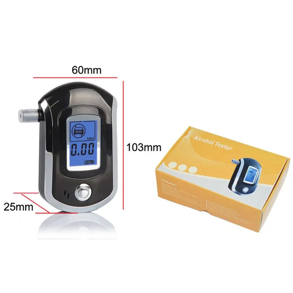 Top Quality alcohol breath tester price with great Fuel Cell sensor AT6000