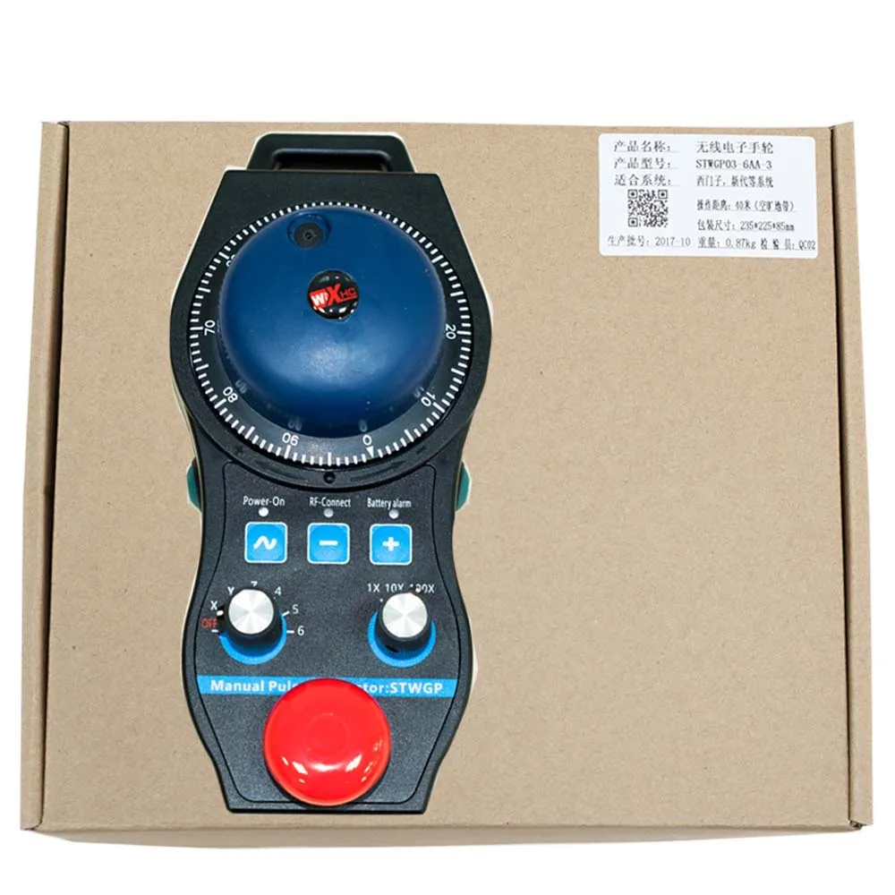 XHC Wireless cnc mpg handwheel cnc electronic handwheel cnc control pendant E-stop
