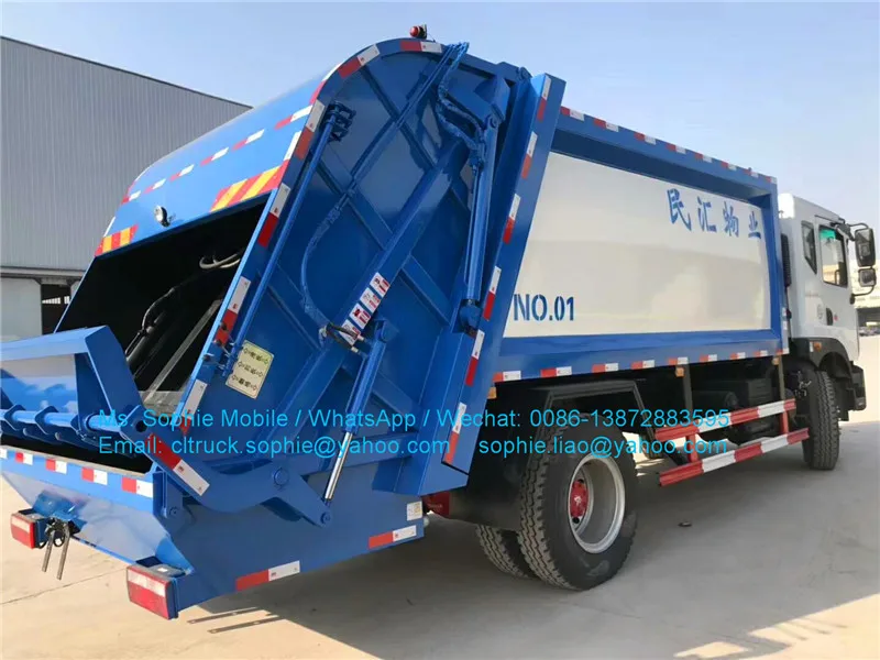 
manufacturers ISUZ-U refuse collector truck price small garbage compactor trucks 