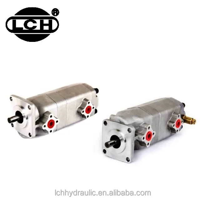 LCH mini forklift truck tandem hydraulic double gear oil pump