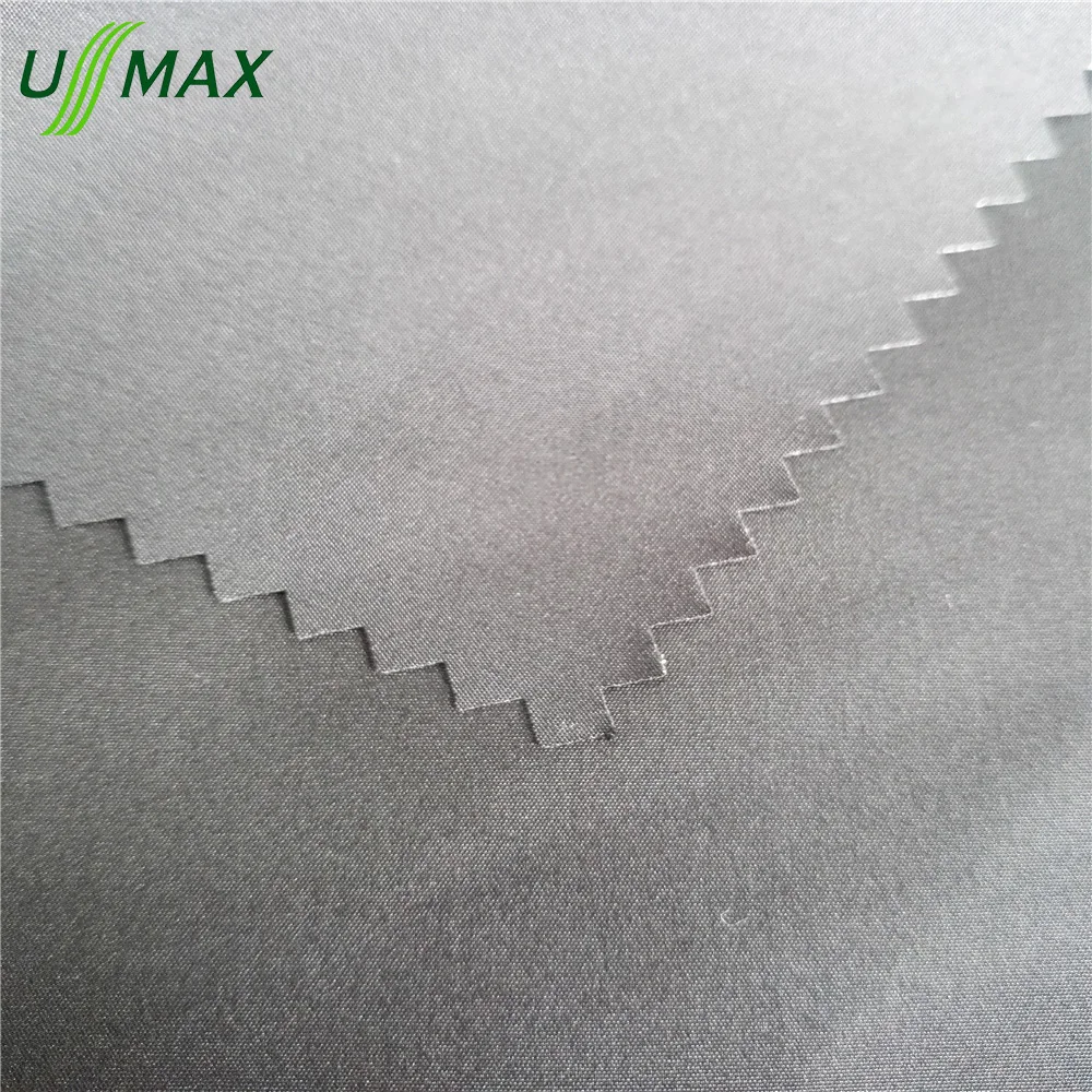 
50d*50d waterproof PU coated cotton feel imitated memory for jackets down wear fabric 