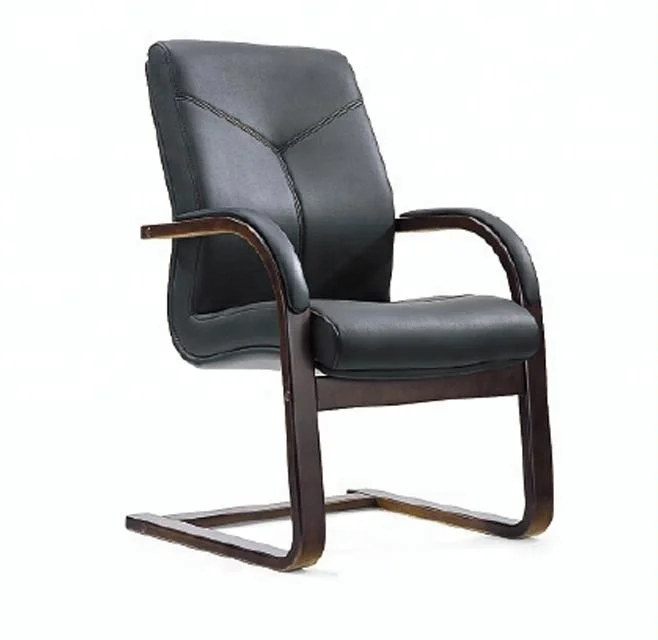 
Chair For Meeting Room Wooden Frame Conference Chair 