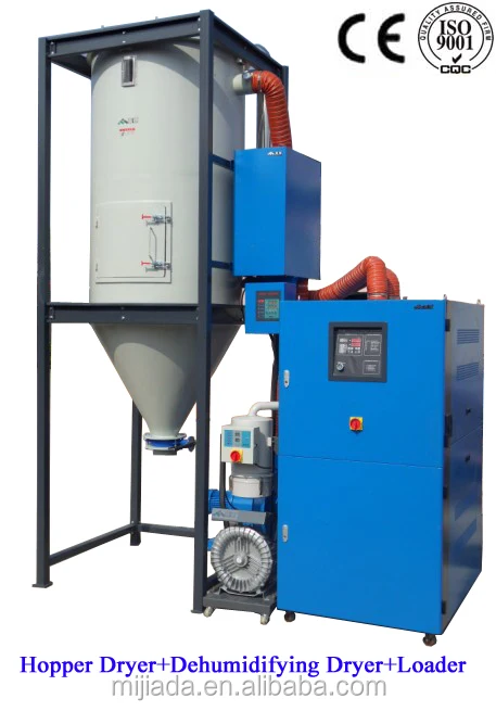 
Hopper dryer for injection machine 