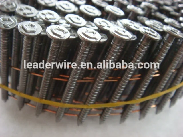 Ring Shank Pallet Wire Coil Nails 2.5*50mm