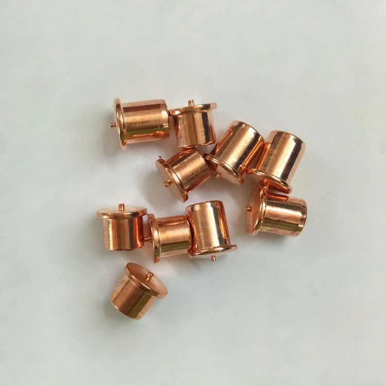factory stock steel copper plated sport welding stud iso13918 weld screw