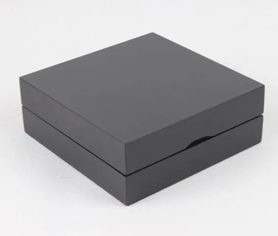 Wooden empty coffees capsuled box