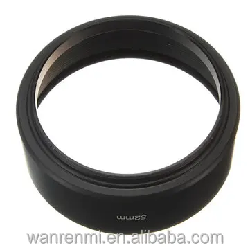 
52mm Camera Metal Lens Hood 