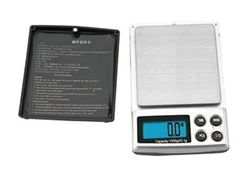 Mini  Digital Scale 1000g x 0.1g Jewelry Gold Silver Coin Gram Pocket Size Display Units Pocket Electronic Scales