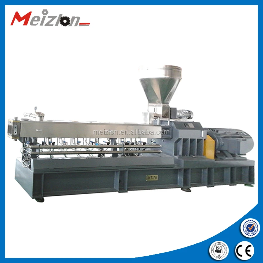 Parallel Counter Rotating Twin Screw Extruder For Sale
