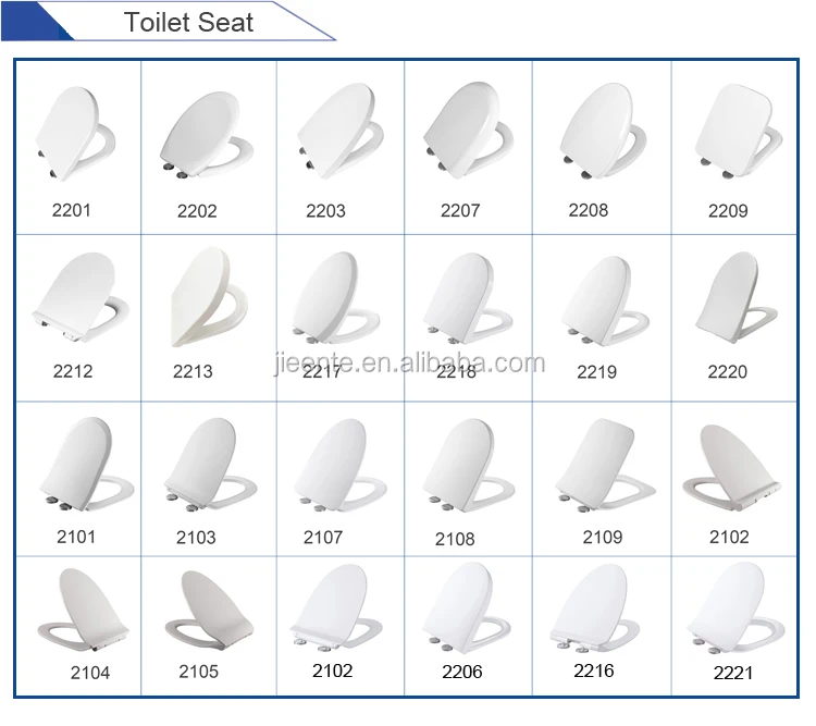 Hot Selling Slim Design Round Shape PP Toilet Seat