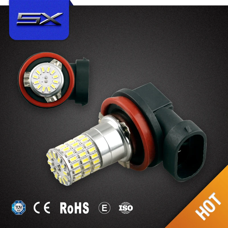 Электрические Системы автозапчасти H11 3014 led противотуманные фары лампы привело мотоцикл противотуманные фары лампы