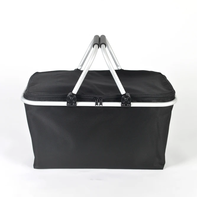 Portable collapsible foldable storage basket for wholesale