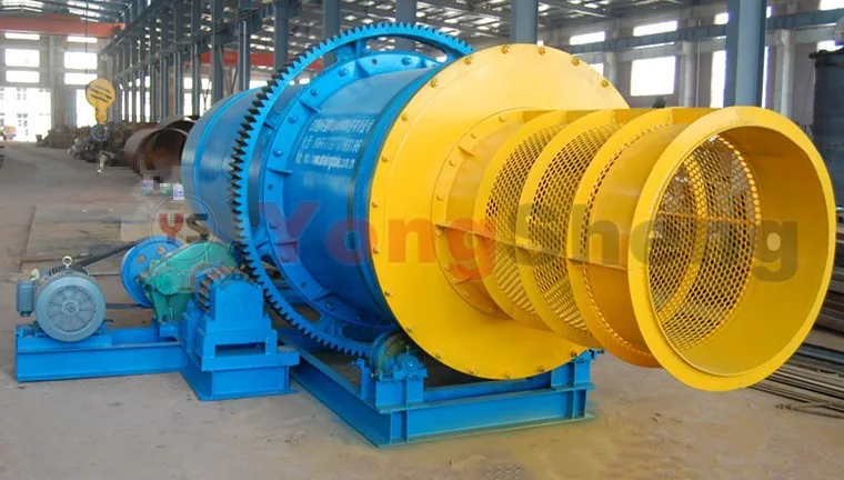 Аллювиальная Золотая стиральная машина вращающаяся барабанная скруббер