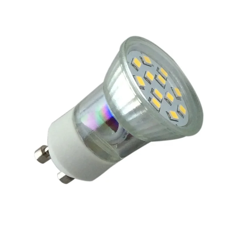 12pcs SMD2835 2w 35mm gu10 mini led 12v 24v 230v gu10 led bulb gu10 led spotlight