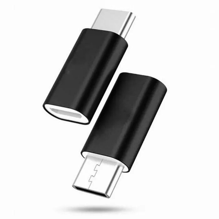 
Aluminum alloy Type-C 5Pin Converter Cahrging Data OTG USB-C Gender Micro USB to Type C Adapter 
